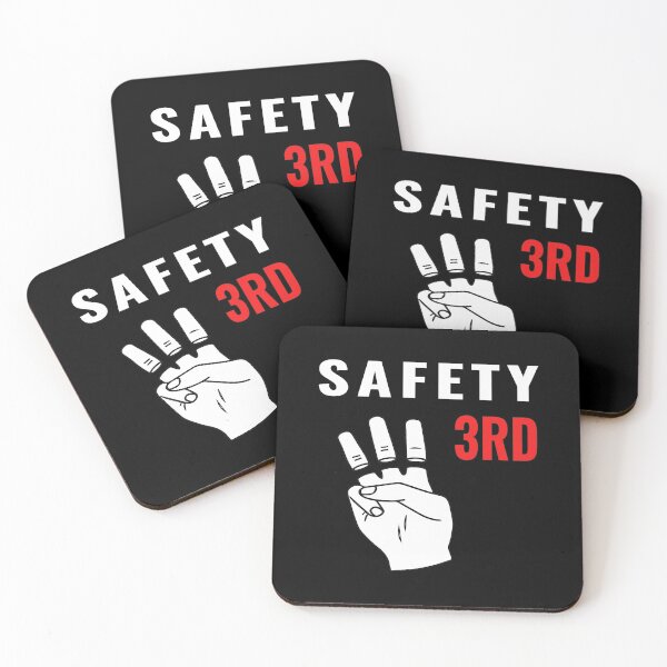 Item preview, fireworks Safety Third shirt, safety third mask, safety third sticker designed and sold by AMZBlacKStore.