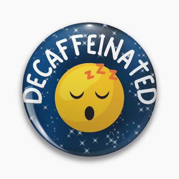 Item preview, Decaffeinated Sleepy Bedtime Emoji (See also my matching caffeinated emoji design) designed and sold by Cosmic-Ferret.