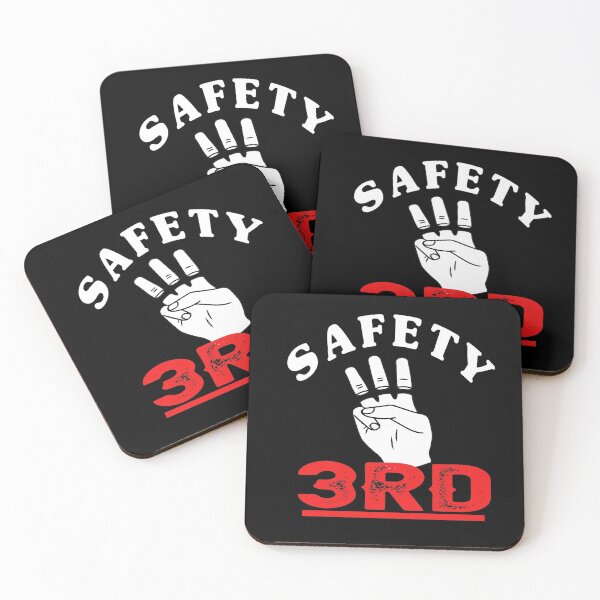 Item preview, fireworks Safety Third shirt, safety third mask, safety third sticker designed and sold by AMZBlacKStore.