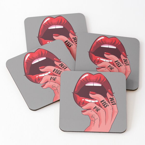 Item preview, Hot Summer Nails, Just kiss Me, on white  designed and sold by ritapestaninha.