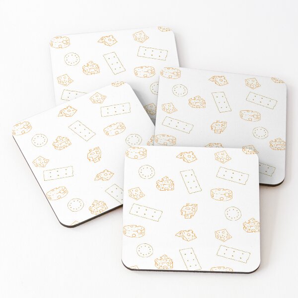 Item preview, Swiss Cheese and Crackers line art designed and sold by zav2001.