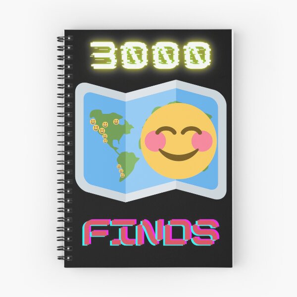 Item preview, 3000 finds Whoo Hoo!  Time to Celebrate designed and sold by GeoTeasters.