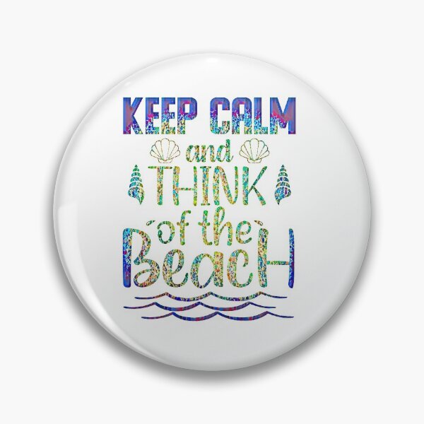 Item preview, Keep Calm and Think of the Beach  designed and sold by CristalleLisa.