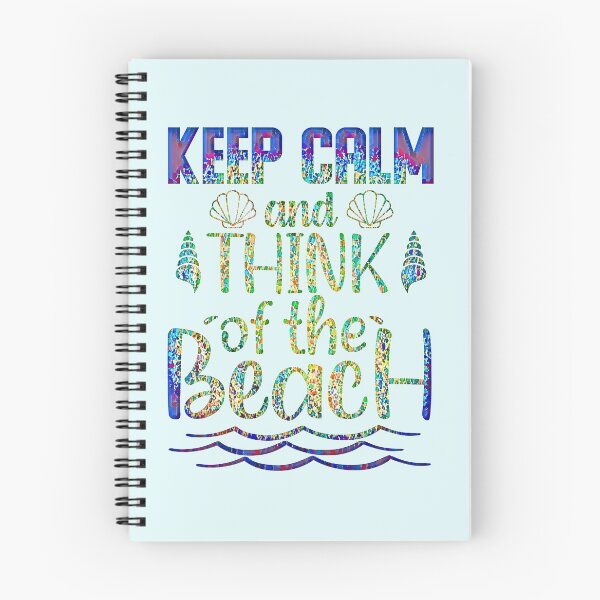 Item preview, Keep Calm and Think of the Beach  designed and sold by CristalleLisa.
