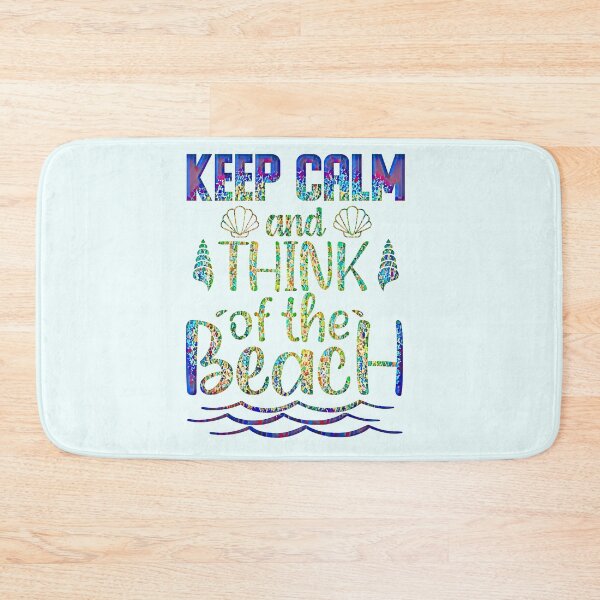 Item preview, Keep Calm and Think of the Beach  designed and sold by CristalleLisa.