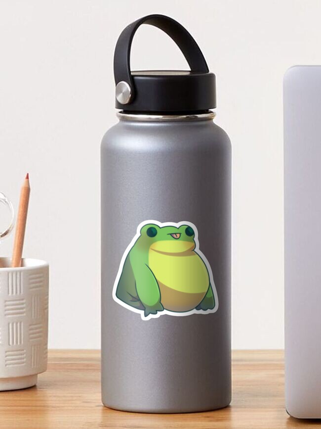 Personalized Frog Water Bottle