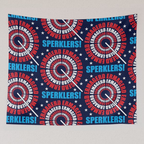 Item preview, Ermagerd Sperklers Funny Fireworks 4th July designed and sold by d247.