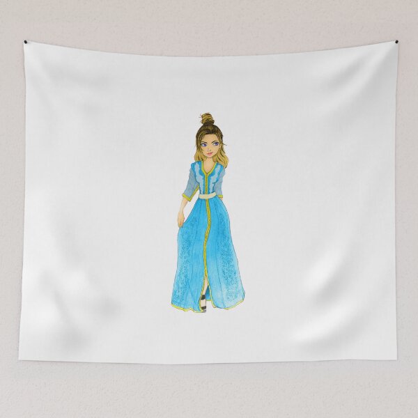 Item preview, Moroccan Caftan - Cartoon style designed and sold by smailjr.