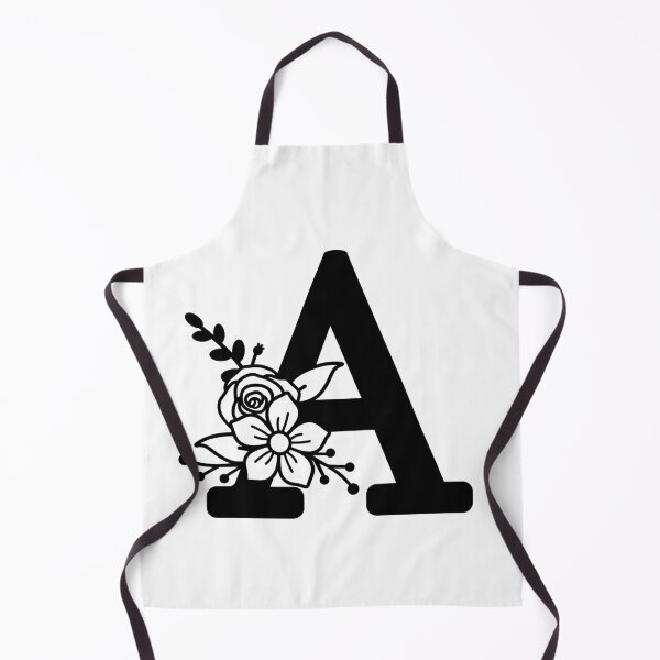 Item preview, Floral initial letter A designed and sold by ArtInRhythm.