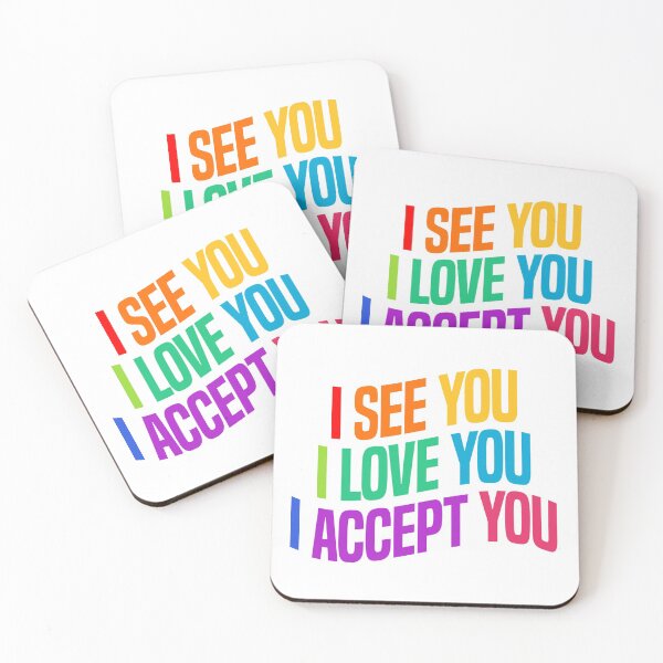 Item preview, I See You Love You Accept You 3 designed and sold by art-by-gui.