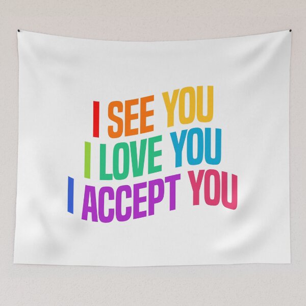 Item preview, I See You Love You Accept You 3 designed and sold by art-by-gui.