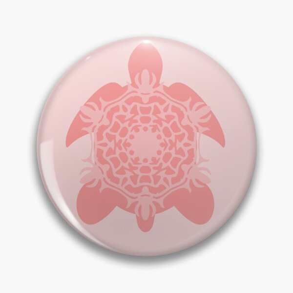 Item preview, Blush Pink Sea Turtle Mandala designed and sold by fontspree.