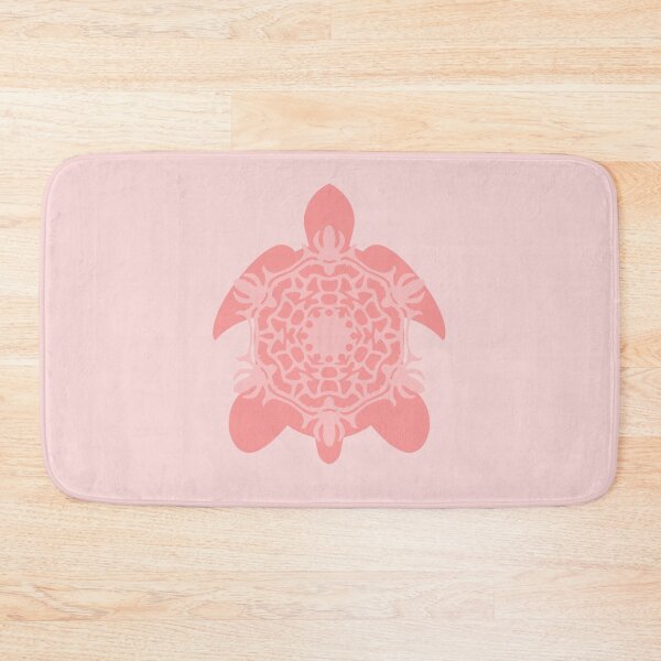 Item preview, Blush Pink Sea Turtle Mandala designed and sold by fontspree.