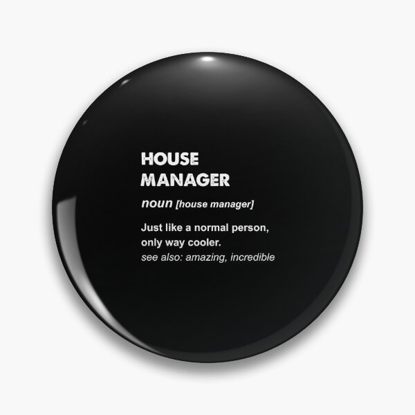 Item preview, House Manager Gift Pullover Hoodie designed and sold by isachsenan.