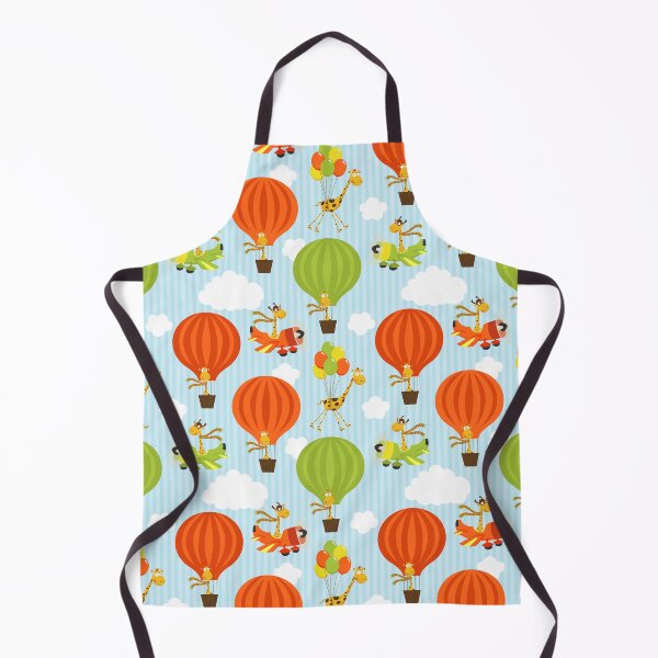 Item preview, Cartoon Giraffe Balloon Pattern designed and sold by PatternTale.