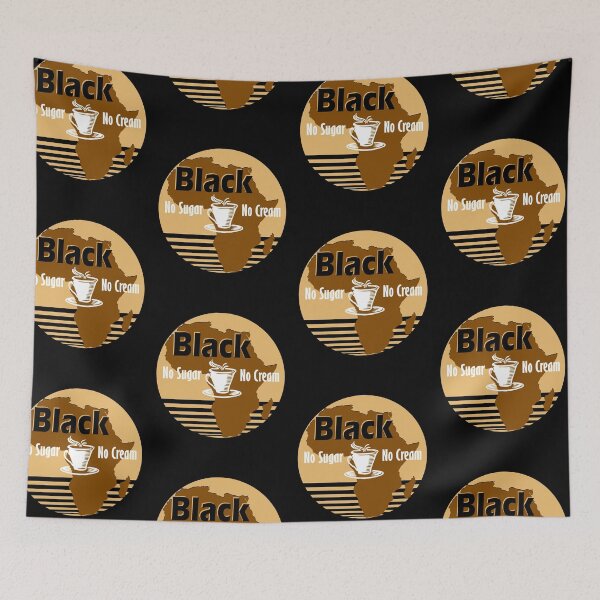 Item preview, Black, No Sugar No Cream designed and sold by FOX1999-Design.