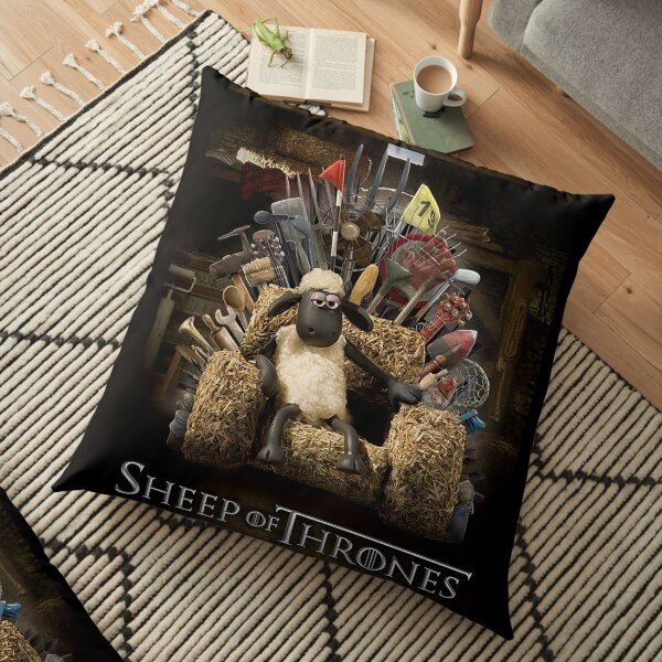 shaun the sheep pillow