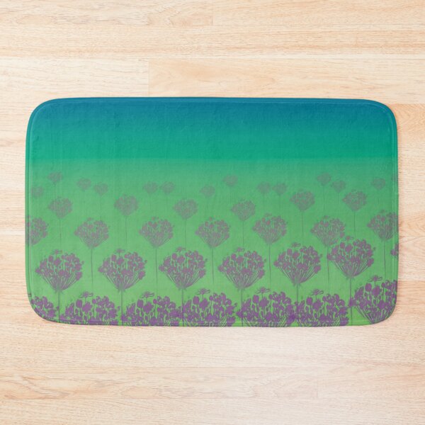 Item preview, Blue green flower pattern designed and sold by marina63.