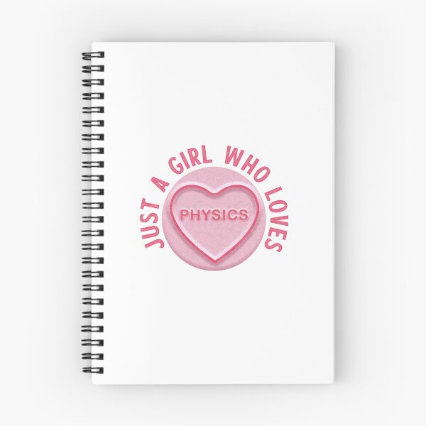 Item preview, Just A Girl Who Loves Physics designed and sold by WASABISQUID.