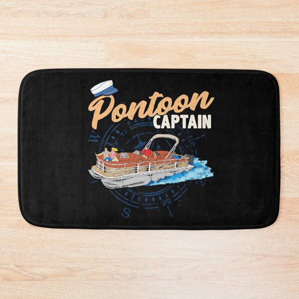 Item preview, Funny Pontoon Captain Pontoon Boat Boating Lake designed and sold by revelever.