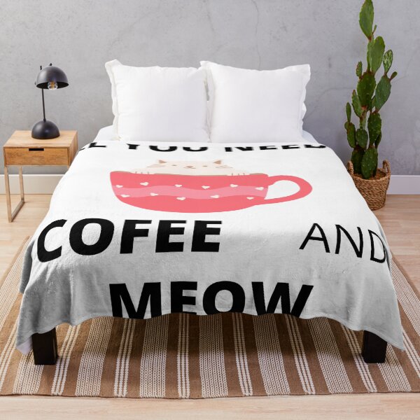 Item preview, All You Need Is Cofee And Meow designed and sold by rachelchanel21.
