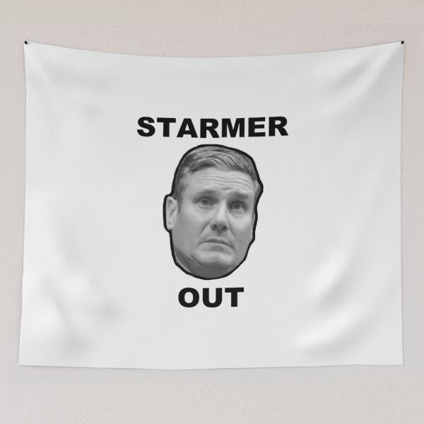 Item preview, Starmer OUT designed and sold by -The-artist-.