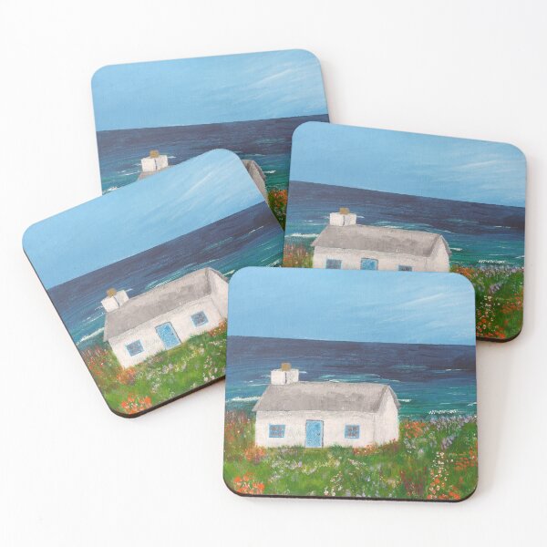 Item preview, Cottage by the sea designed and sold by Rivvyarts.