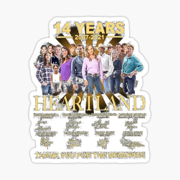 14 Years Heartland Sticker