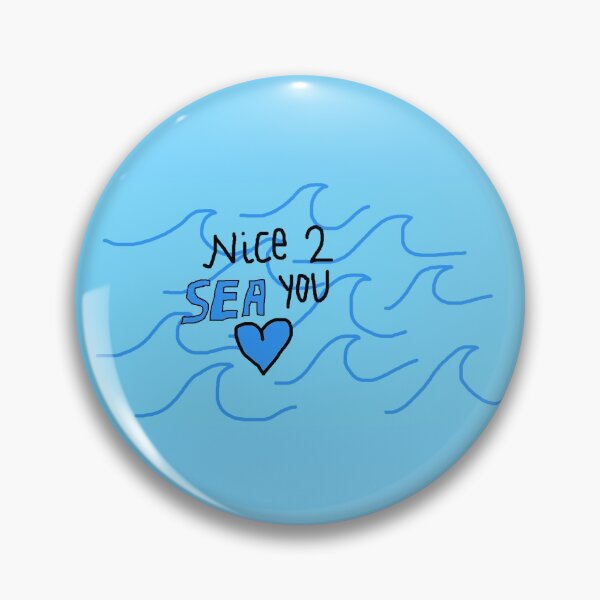 Item preview, nice to sea you- sea pun design print! designed and sold by lyydiot.