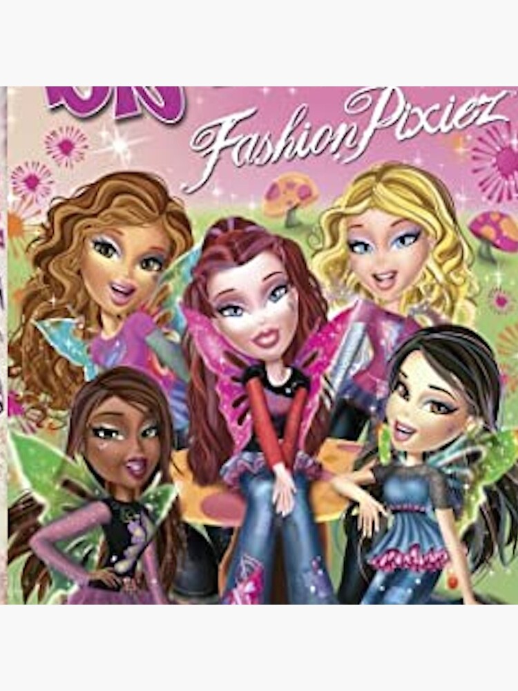 Dolls Bratz Movie Pixies Bratz Fashion Pixiez DVD Case Clock For