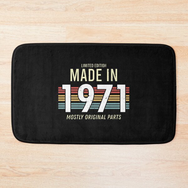 Item preview, Limited Edition Made In 1971 Mostly Original Parts - Funny Vintage Years Old Birthday Gifts. designed and sold by ALITOPRINCE.