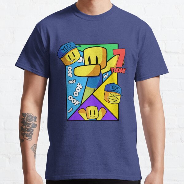 Old Roblox T Shirts Redbubble - roblox shorts with tattoos