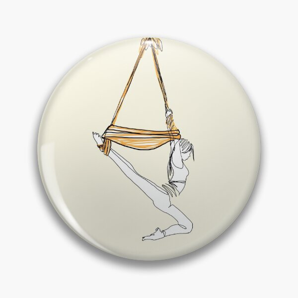 Item preview, Aerial Yoga - Yellow designed and sold by Arkneer.