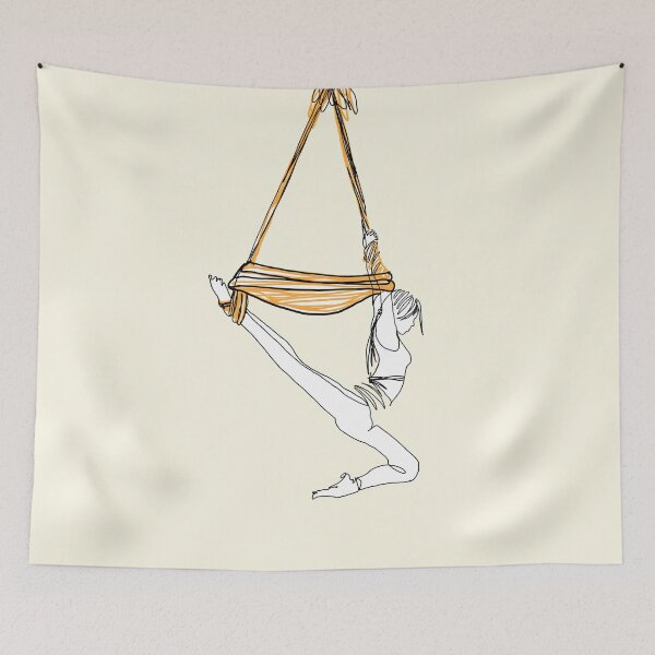 Item preview, Aerial Yoga - Yellow designed and sold by Arkneer.