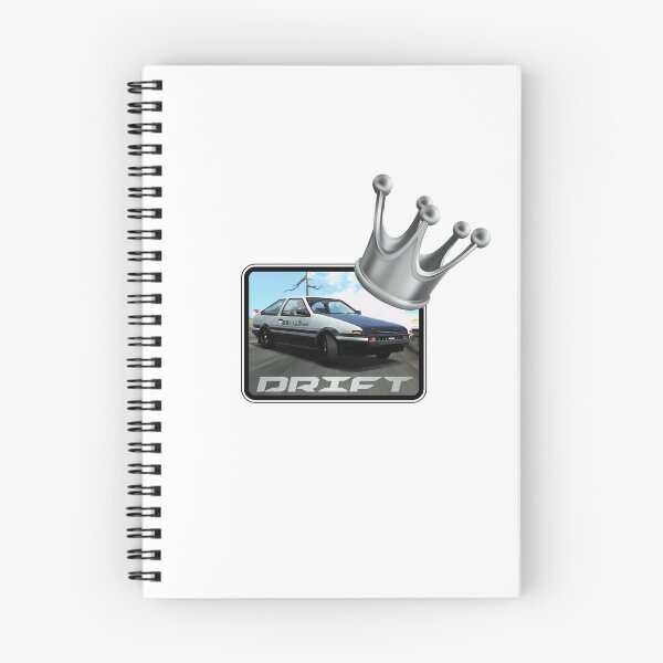 Item preview, Drift King! Silver Crown (On White) designed and sold by epinkb.