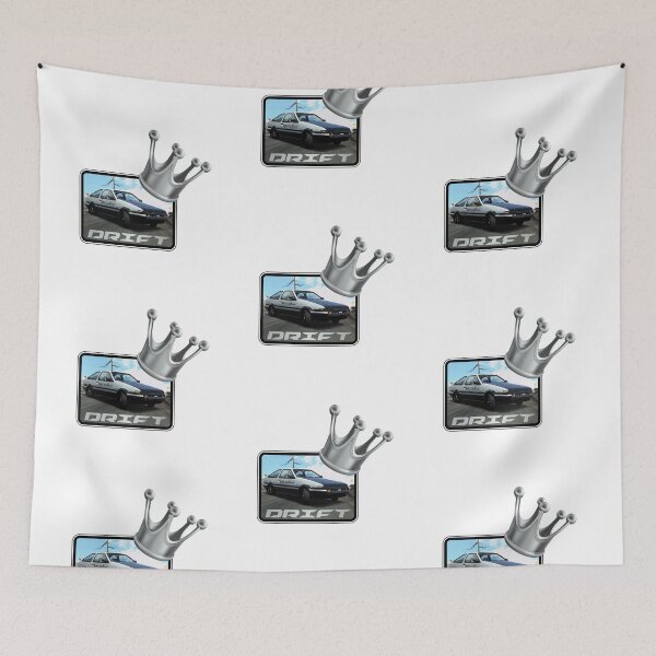 Item preview, Drift King! Silver Crown (On White) designed and sold by epinkb.