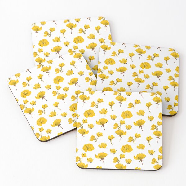 Item preview, Tiny Yellow Flowers designed and sold by Anis Illustration.
