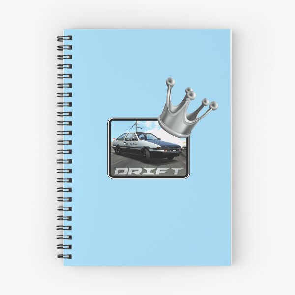 Item preview, Drift King! Silver Crown (On Blue) designed and sold by epinkb.
