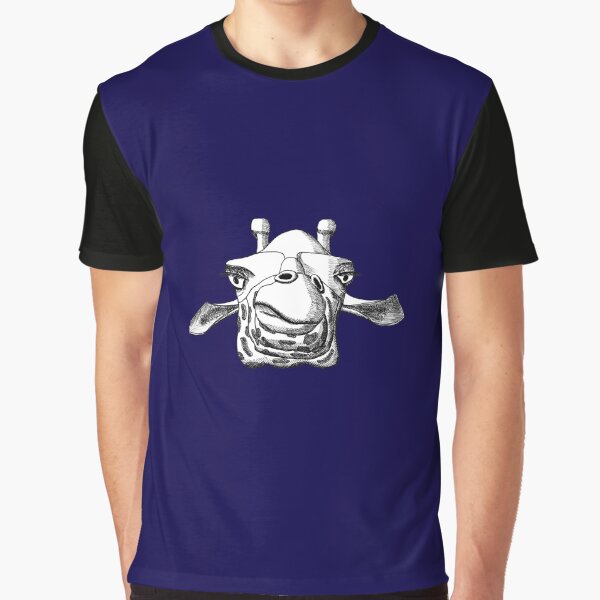 The Pondering Giraffe Graphic T-Shirt