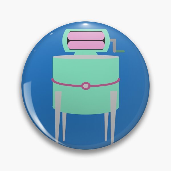 Item preview, Retro Hand Drawn Vintage Washing Machine  designed and sold by mrtraz.