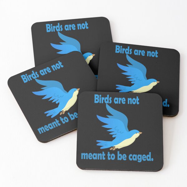 Item preview, Birds are not meant to be caged. #freeanimals designed and sold by DopeDesign111.