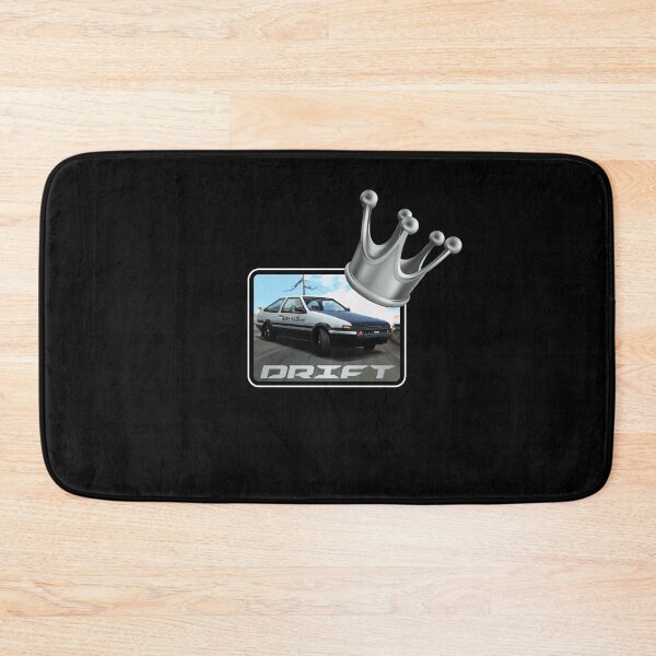 Item preview, Drift King! Silver Crown (On Black) designed and sold by epinkb.