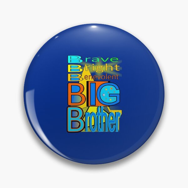 Item preview, Brave Bright Benevolent Big Brother designed and sold by artfulnotebook.