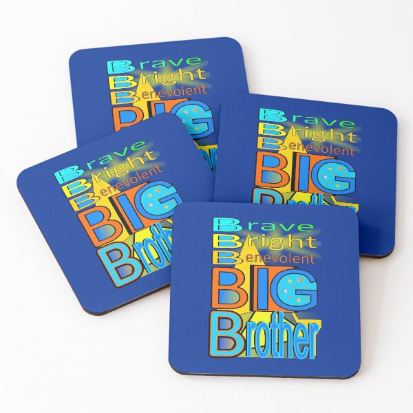 Item preview, Brave Bright Benevolent Big Brother designed and sold by artfulnotebook.