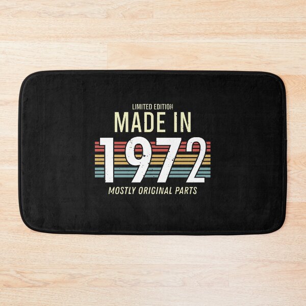 Item preview, Limited Edition Made In 1972 Mostly Original Parts - Funny Vintage Years Old Birthday Gifts. designed and sold by ALITOPRINCE.