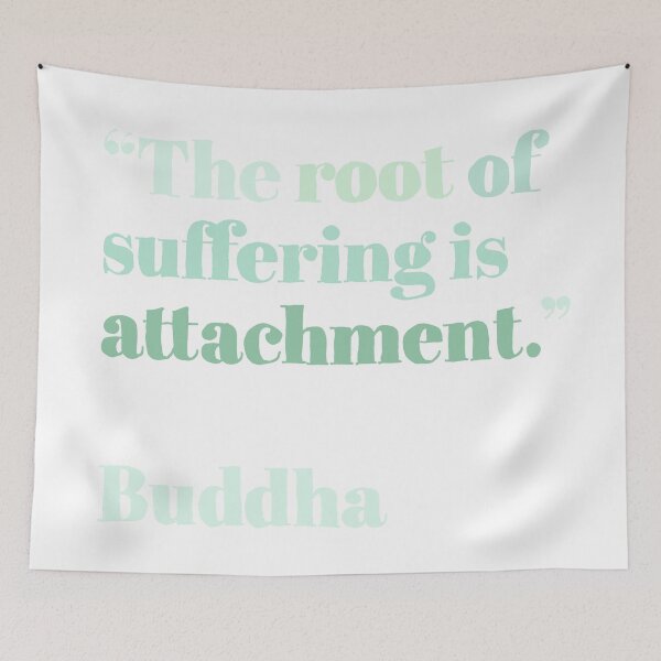 Item preview, Buddha quotes attachment green mint designed and sold by KennyLucky.