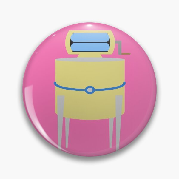 Item preview, Retro Hand Drawn Vintage Washing Machine Yellow  designed and sold by mrtraz.