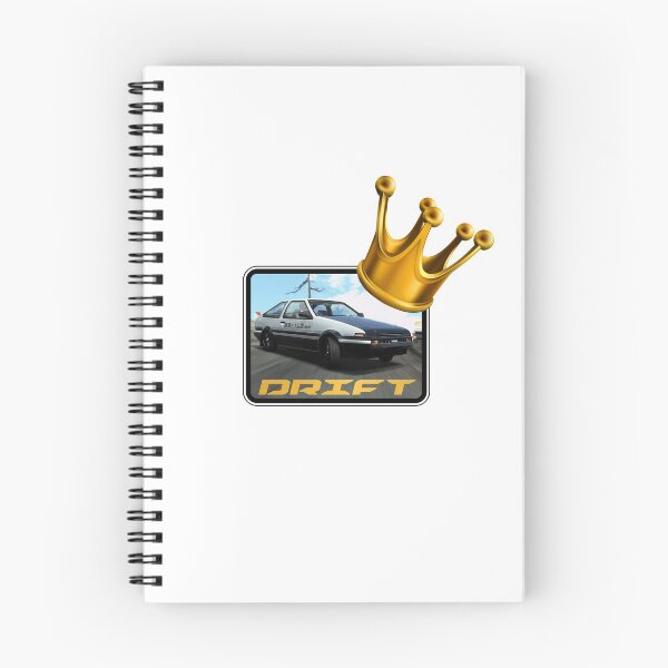 Item preview, Drift King! Gold Crown (On White) designed and sold by epinkb.