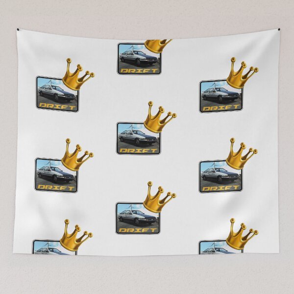 Item preview, Drift King! Gold Crown (On White) designed and sold by epinkb.