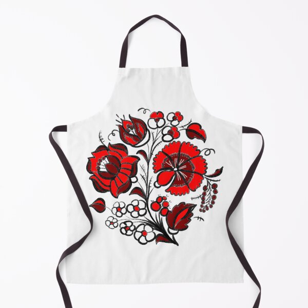 Item preview, Tricolor traditional hungarian pattern with flowers designed and sold by Chino20.